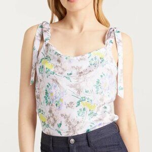 Cinq à Sept 'Marta' Floral Tie-Shoulder Cami Top, Pastel Multi